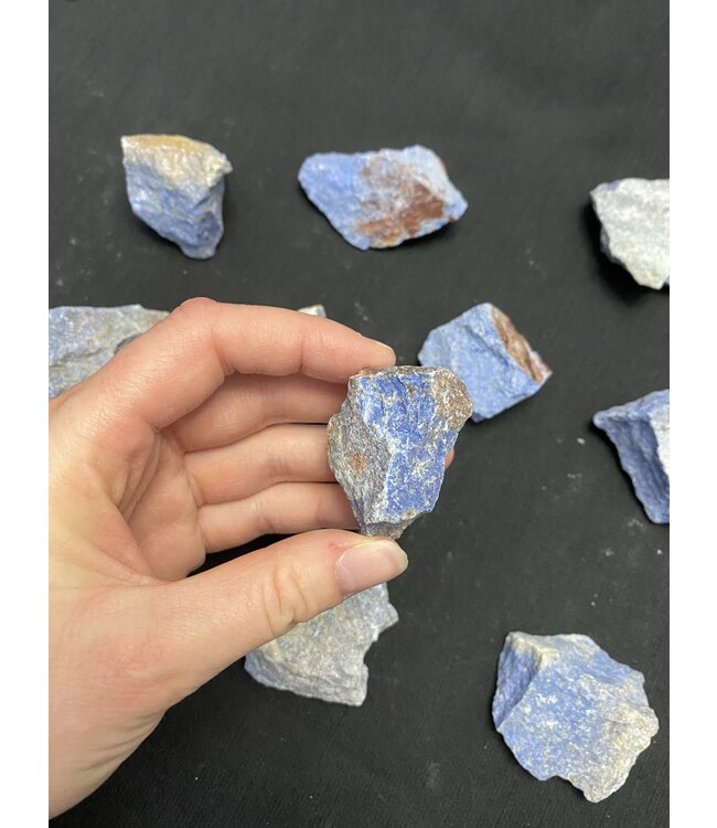 Rough Dumorterite Size Small 500gr Bulk Pack