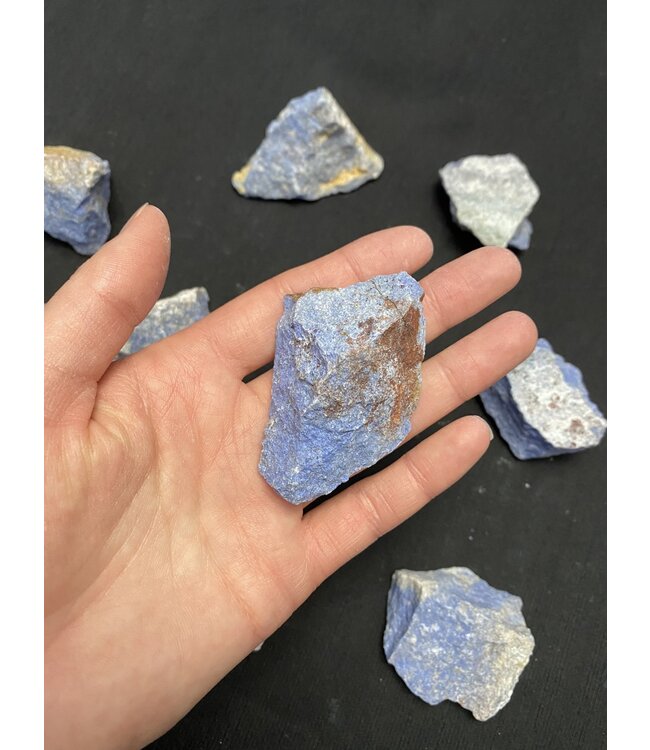 Rough Dumorterite Size Small 500gr Bulk Pack