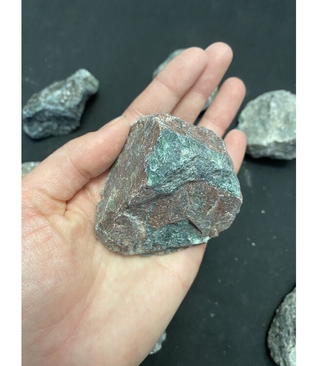 Rough Emerald in Matrix Size Small 500gr Bulk Pack