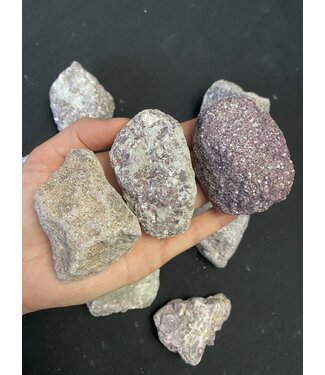 Rough Lepidolite Size Small 500gr Bulk Pack