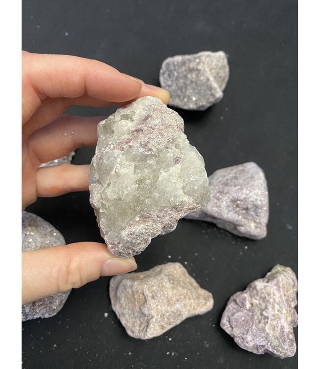 Rough Lepidolite Size Small 500gr Bulk Pack