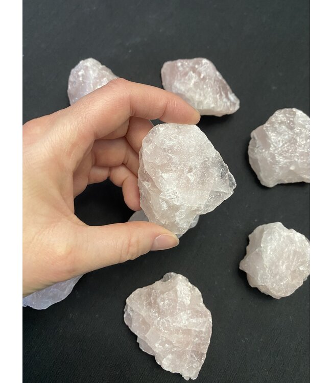 Rough Rose Quartz Size Small 500gr Bulk Pack