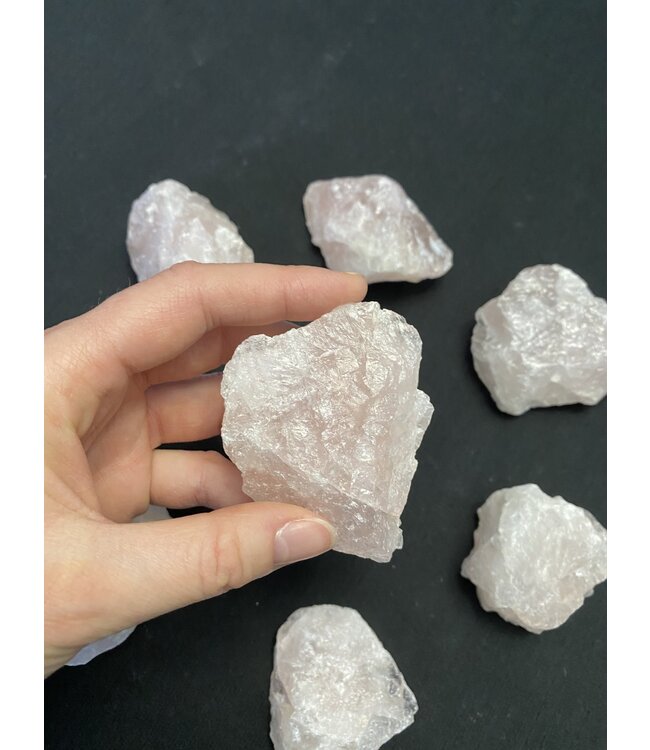 Rough Rose Quartz Size Small 500gr Bulk Pack