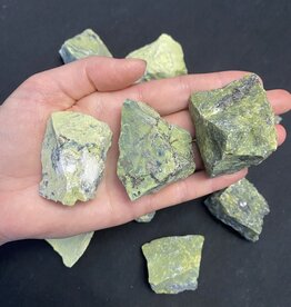 Rough Serpentinite Size Small 500gr Bulk Pack