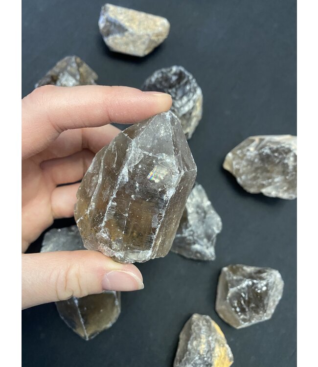 Rough Smoky Quartz Size Small 500gr Bulk Pack