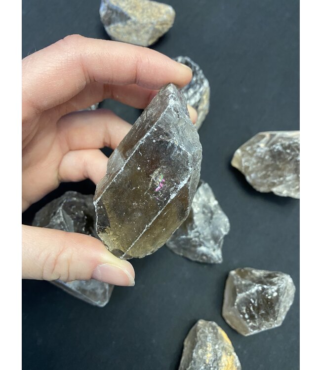 Rough Smoky Quartz Size Small 500gr Bulk Pack