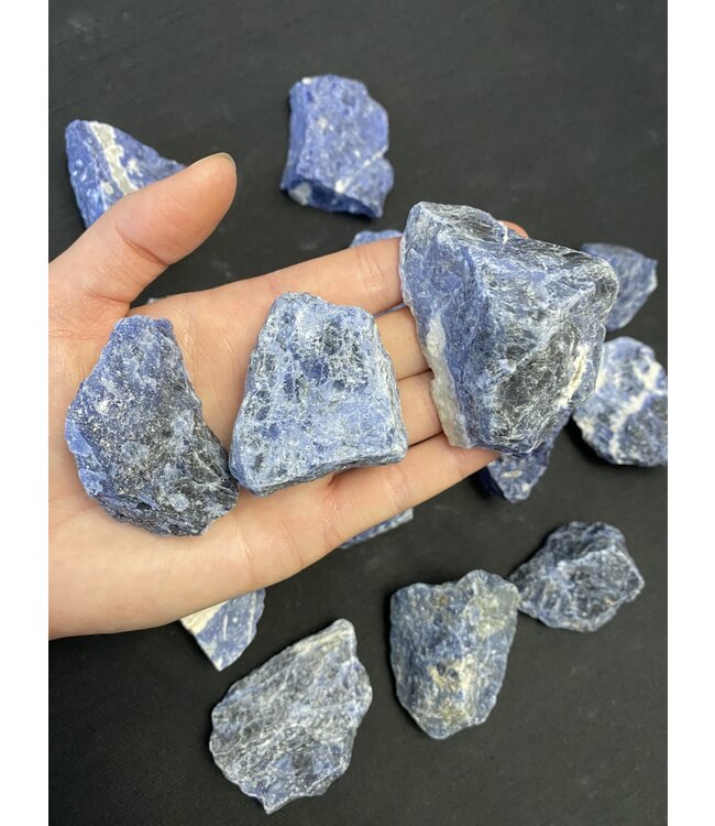 Rough Sodalite Size Small 500gr Bulk Pack