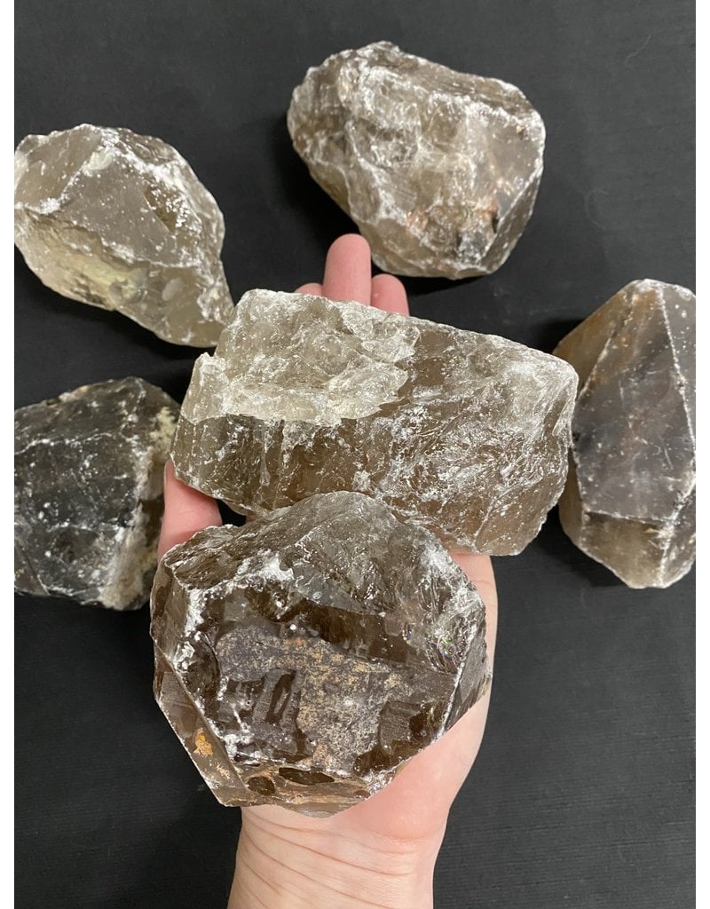 Rough Smoky Quartz Size 5 [400-499gr]