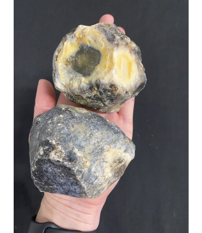 Rough Dendritic Chalcedony Size 4 [300-399gr]