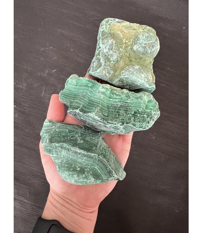 Rough Malachite Size 4 [300-399gr] *disc.*
