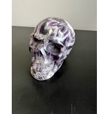 Chevron Amethyst Large Skull #3, 1219gr