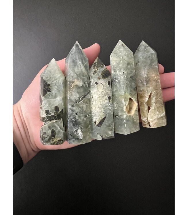 Prehnite Point, Size Large [75-99gr]