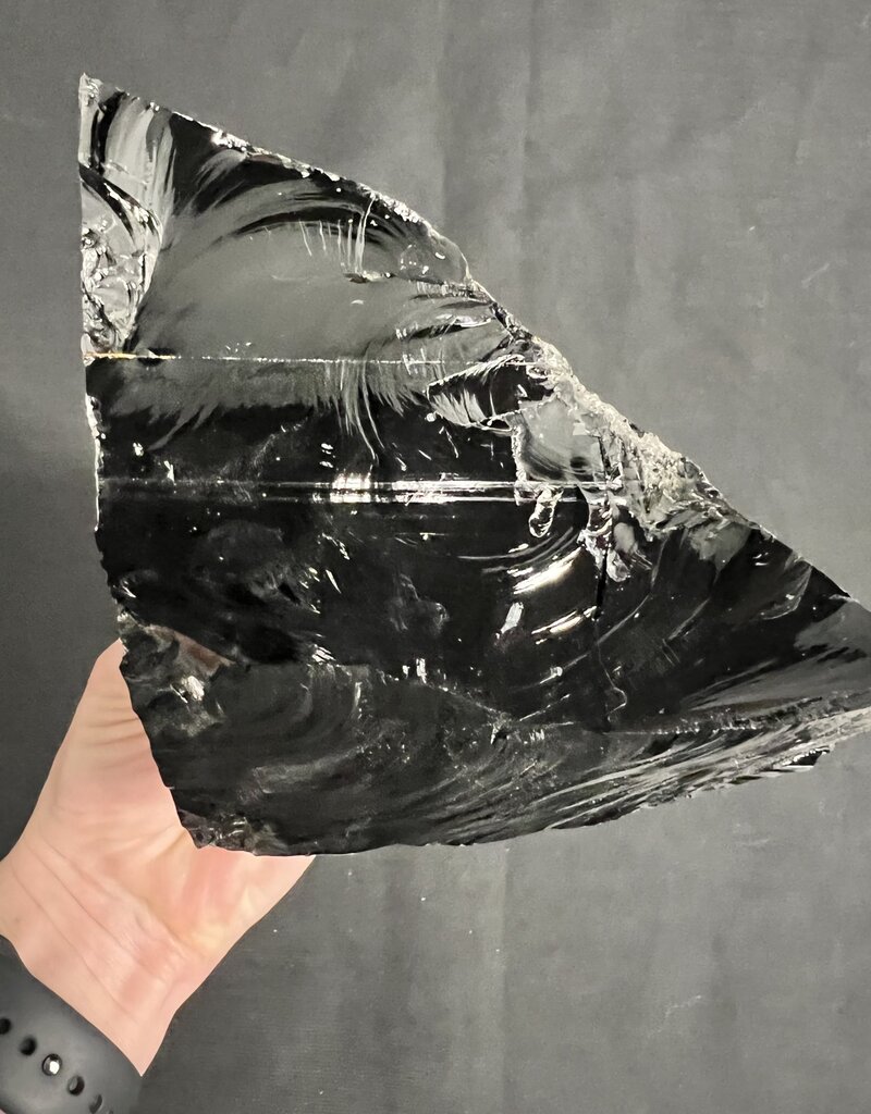 Rough Black Obsidian Size 23 [2200-2299gr]