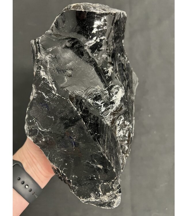 Rough Black Obsidian Size 24 [2300-2399gr]