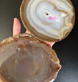 Agate Slice Size #6 Red