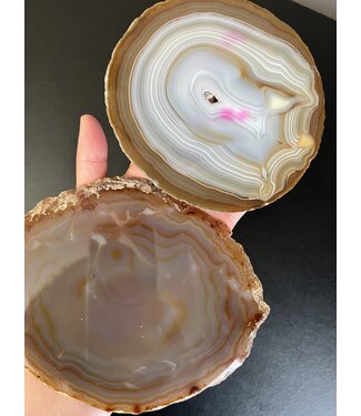 Agate Slice Size #6 Red