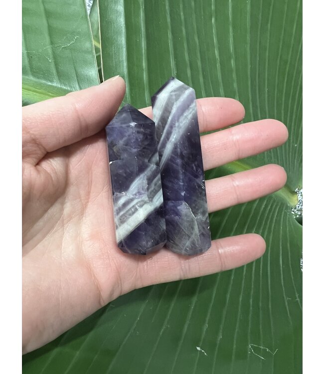 Chevron Amethyst/Dream Amethyst Point, Size Small [25-49gr]