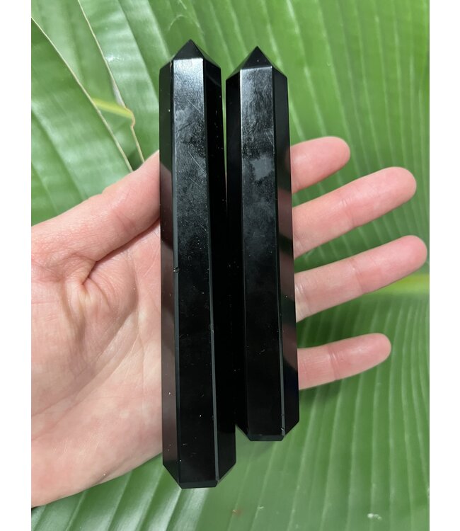 Black Obsidian Point, Size X-Large [100-124gr]
