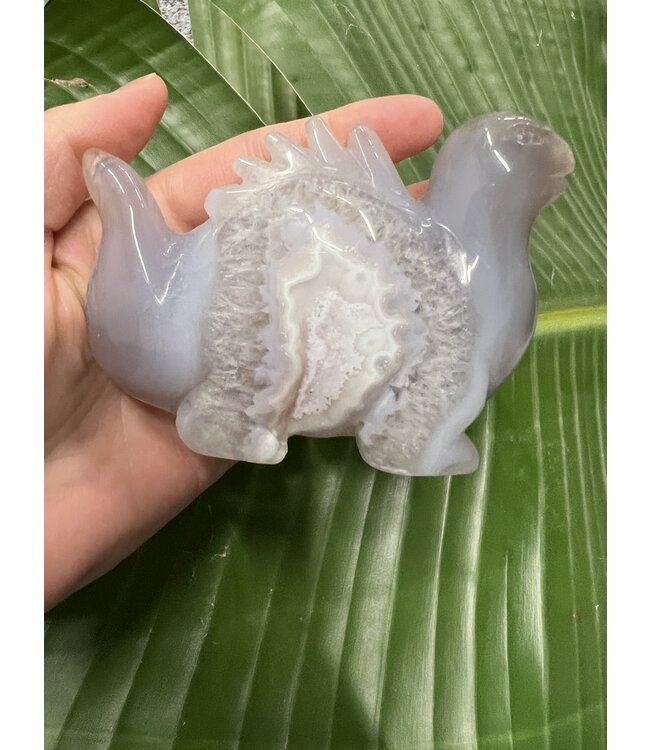 Flower Agate Dinosaur #7, 366gr, *disc.*