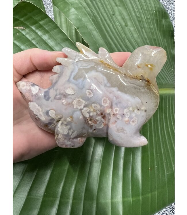 Flower Agate Dinosaur #9, 500gr, *disc.*