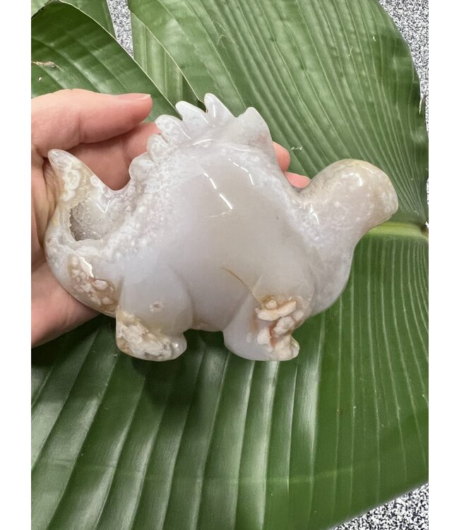 Flower Agate Dinosaur #11, 602gr, *disc.*