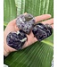 Chevron/Dream Amethyst Heart, Size Medium [100-124gr]