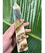 Blue Banded Calcite (Blue Onyx) Tower #38, 524gr, *disc.*