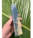 Blue Banded Calcite (Blue Onyx) Tower #42, 594gr, *disc.*