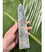 Blue Banded Calcite (Blue Onyx) Tower #52, 702gr, *disc.*