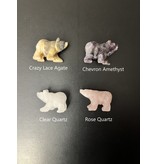 2" Grizzly Bear Carving, 8 Types