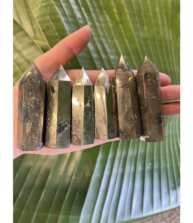 Pyrite Point, Size Large [75-99gr]