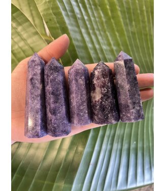 Lepidolite Point, Size Medium [50-74gr]