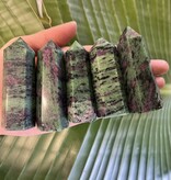 Ruby Zoisite Point, Size Large [75-99gr]