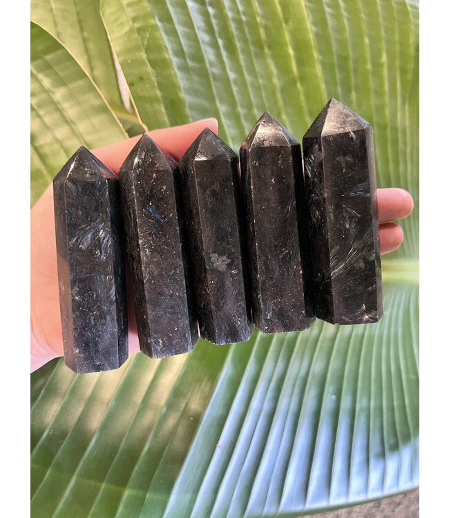 Arfvedsonite Point, Size X-Large [100-124gr]