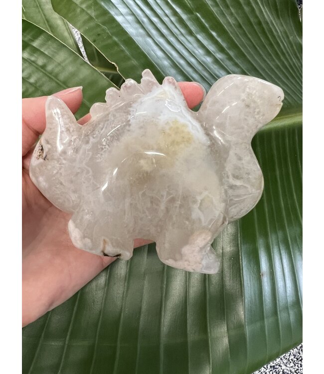 Flower Agate Dinosaur #12, 510gr, *disc.*