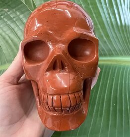 Red Jasper Large Skull #3, 1874gr, *disc.*