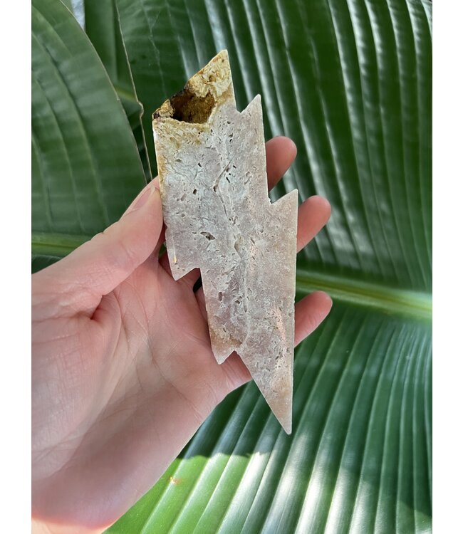 Pink Amethyst Lightning Bolt #2, 158gr, *disc.*