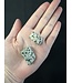 Dalmatian Jasper Tumbled Stones, Polished Dalmatian Jasper, Grade A; 2 sizes available, purchase individual or bulk *disc.*