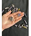 Charoite Tumbled Stones, Polished Charoite, Grade A; 2 sizes available, purchase individual or bulk *disc.*