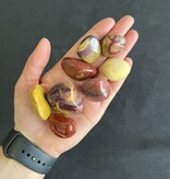 Mookaite Jasper Tumbled Stones, Polished Mookaite Jasper, Grade A; 4 sizes available, purchase individual or bulk