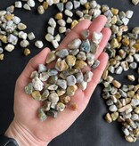 Ocean Jasper Tumbled Stones, Polished Ocean Jasper, Grade A; 4 sizes available, purchase individual or bulk