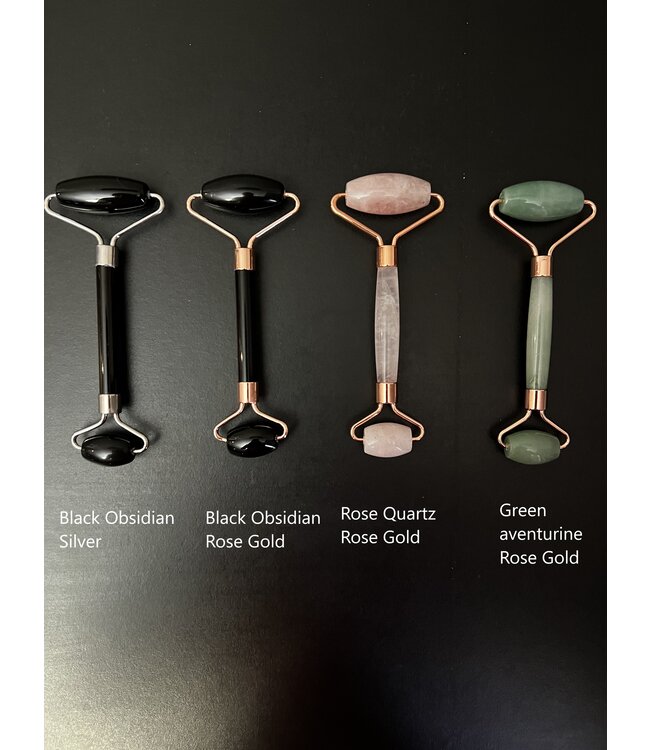 Facial Roller, Crystal Facial Massager, 5 Types