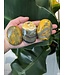 Bumblebee Jasper Palm Stone, Size Medium [100-124gr]