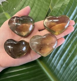 Natural Citrine Heart, Size X-Small [50-74gr]