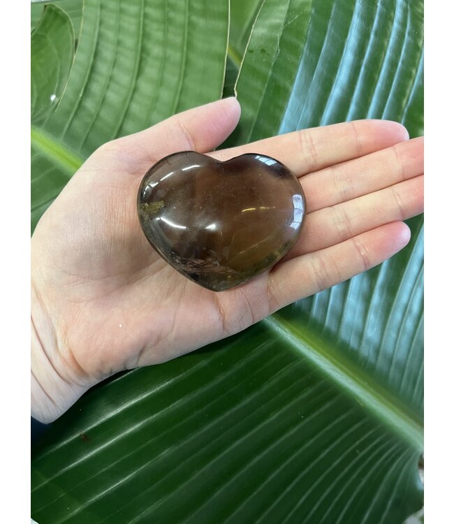 Natural Citrine Heart, Size Medium [100-124gr]