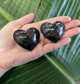 Garnet Heart, Size X-Small [50-74gr]