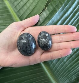 Larvikite Palm Stone, Size XX-Small [25-49gr]