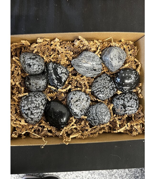 Snowflake Obsidian Palms 1KG bulk lot *disc.*