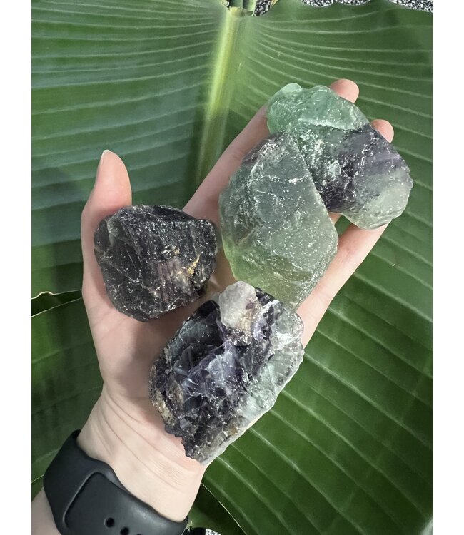 Rough Fluorite Size 2 [100-199gr]