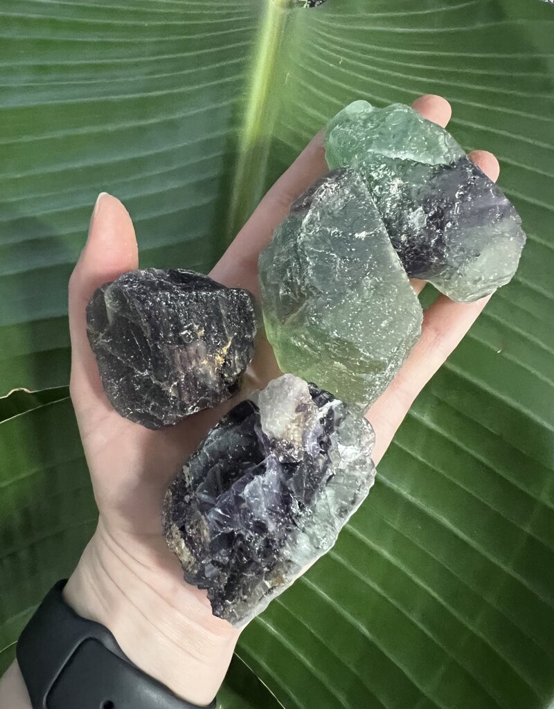 Rough Fluorite Size 3 [200-299gr]